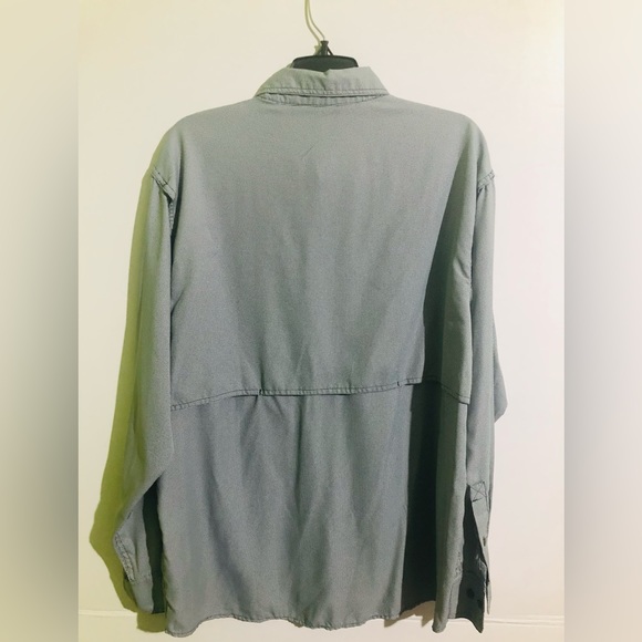 Red head collared button up - Picture 2 of 3